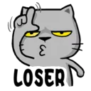 👎-Cat Line, Telegram Sticker
