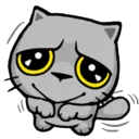 😊-Cat Line, Telegram Sticker