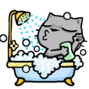 🛀-Cat Line, Telegram Sticker