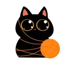 🙂-Cat Teftel, Telegram Sticker