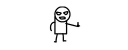 🖕-CATAE, Telegram Sticker