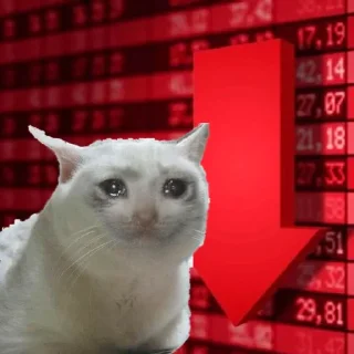 📉-Official @catchain, Telegram Sticker
