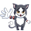 👋-Catvador Dali, Telegram Sticker