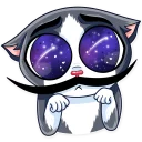 😳-Catvador Dali, Telegram Sticker