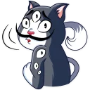👀-Catvador Dali, Telegram Sticker