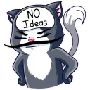 😖-Catvador Dali, Telegram Sticker