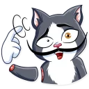 😬-Catvador Dali, Telegram Sticker