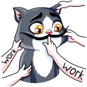 💼-Catvador Dali, Telegram Sticker