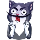 😱-Catvador Dali, Telegram Sticker