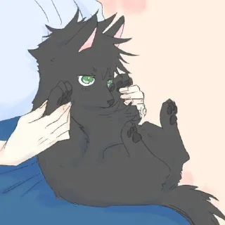 🐈-[Cat kaisen 1]  @Toji_sama, Telegram Sticker
