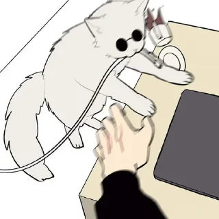 🐈-[Cat kaisen 1]  @Toji_sama, Telegram Sticker