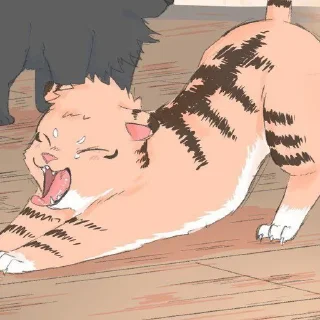 🐈-[Cat kaisen 1]  @Toji_sama, Telegram Sticker