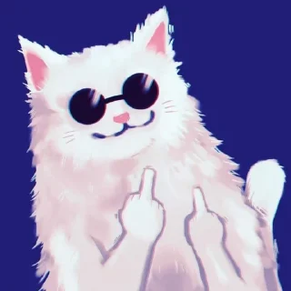 🐈-[Cat kaisen 1]  @Toji_sama, Telegram Sticker