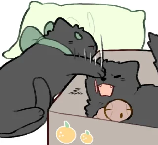 🐈-[Cat kaisen 1]  @Toji_sama, Telegram Sticker