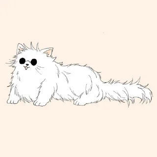 🐈-[Cat kaisen 1]  @Toji_sama, Telegram Sticker