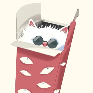 🐈-[Cat kaisen 1]  @Toji_sama, Telegram Sticker