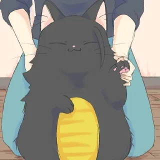 🐈-[Cat kaisen 1]  @Toji_sama, Telegram Sticker