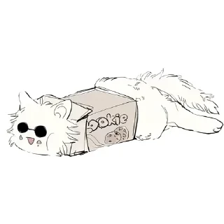 🐈-[Cat kaisen 1]  @Toji_sama, Telegram Sticker
