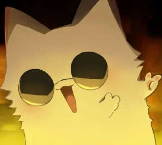 🐈-[Cat kaisen 1]  @Toji_sama, Telegram Sticker