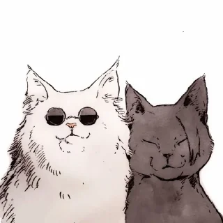 🐈-[Cat kaisen 1]  @Toji_sama, Telegram Sticker