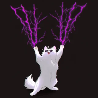 🐈-[Cat kaisen 1]  @Toji_sama, Telegram Sticker