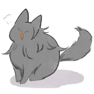 🐈-[Cat kaisen 1]  @Toji_sama, Telegram Sticker
