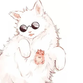 🐈-[Cat kaisen 1]  @Toji_sama, Telegram Sticker