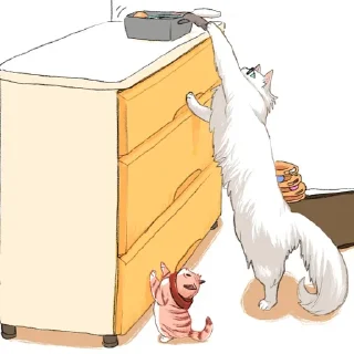 🐈-[Cat kaisen 2]  @Toji_sama, Telegram Sticker