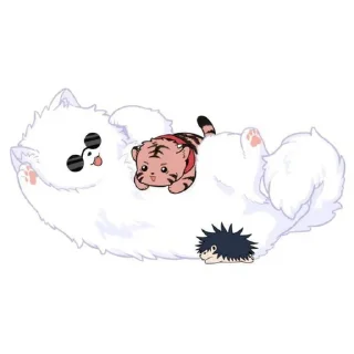 🐈-[Cat kaisen 2]  @Toji_sama, Telegram Sticker