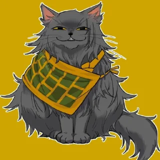 🐈-[Cat kaisen 2]  @Toji_sama, Telegram Sticker