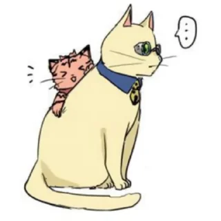 🐈-[Cat kaisen 2]  @Toji_sama, Telegram Sticker