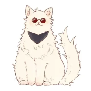 🐈-[Cat kaisen 2]  @Toji_sama, Telegram Sticker