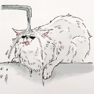 🐈-[Cat kaisen 2]  @Toji_sama, Telegram Sticker