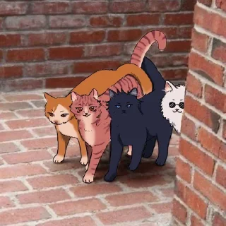 🐈-[Cat kaisen 2]  @Toji_sama, Telegram Sticker