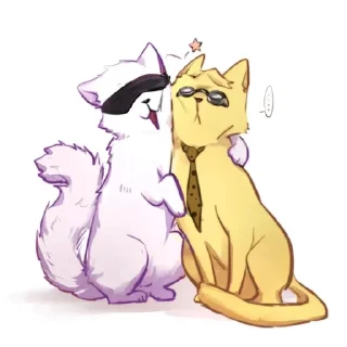 🐈-[Cat kaisen 2]  @Toji_sama, Telegram Sticker