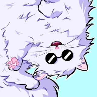 🐈-[Cat kaisen 2]  @Toji_sama, Telegram Sticker