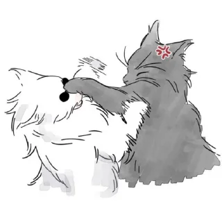 🐈-[Cat kaisen 2]  @Toji_sama, Telegram Sticker