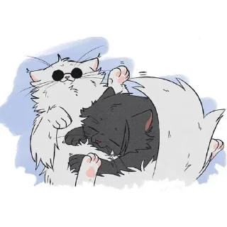 🐈-[Cat kaisen 2]  @Toji_sama, Telegram Sticker