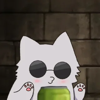 🐈-[Cat kaisen 2]  @Toji_sama, Telegram Sticker