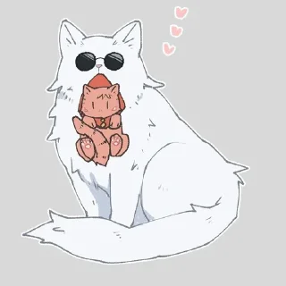 🐈-[Cat kaisen 2]  @Toji_sama, Telegram Sticker