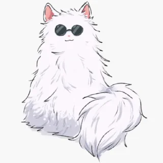 🐈-[Cat kaisen 2]  @Toji_sama, Telegram Sticker