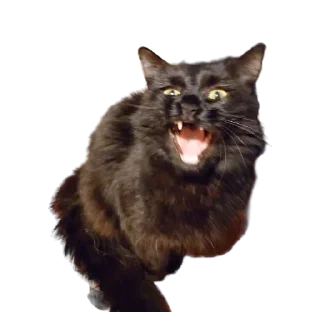 👹-MilkaTheCat, Telegram Sticker