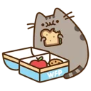 🍱-Pusheen, Telegram Sticker
