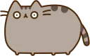 😳-Pusheen, Telegram Sticker