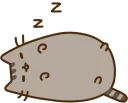 😴-Pusheen, Telegram Sticker