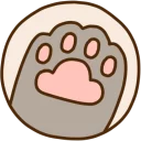 ✋-Pusheen, Telegram Sticker