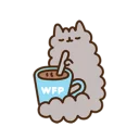 🍰-Pusheen, Telegram Sticker