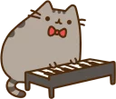 🎹-Pusheen, Telegram Sticker