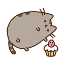 🍥-Pusheen, Telegram Sticker
