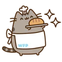 🍞-Pusheen, Telegram Sticker